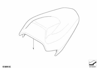 Copertura sella in carbonio HP BMW