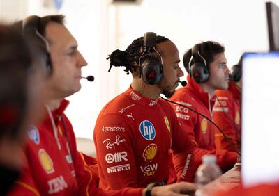 F1. Ferrari, Hamilton: Guidare per la prima volta una vettura della Scuderia è una delle sensazioni più belle della mia vita. In pista anche Leclerc 