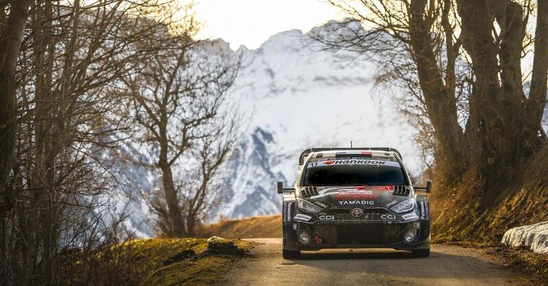 WRC25 Monte-Carlo D2. Ogier, Toyota, prima rischia e poi dilaga. Il Campione del Mondo in difficolt&agrave;