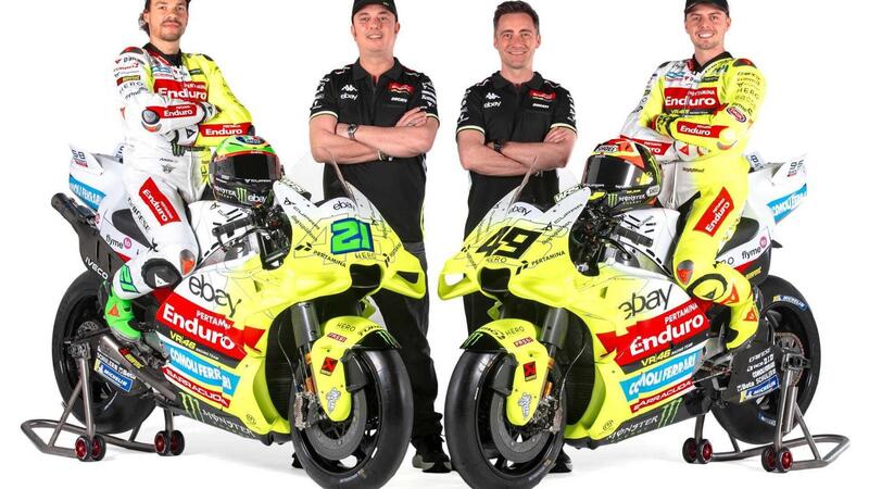 MotoGP 2025. Presentazione del team VR46 -  LIVE [VIDEO E GALLERY]