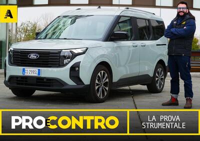 Ford TOURNEO COURIER (furgoncino con orgoglio!) PROVA STRUMENTALE - PRO e CONTRO [VIDEO]