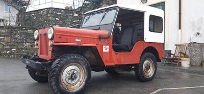 Jeep CJ 3 B d&#039;epoca del 1977 a Chiavari