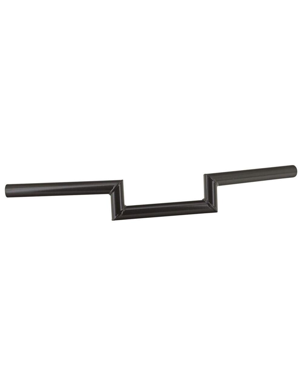 Manubrio Z Bar 1", alto 3", Largo 56 cm, nero, con Zodiac