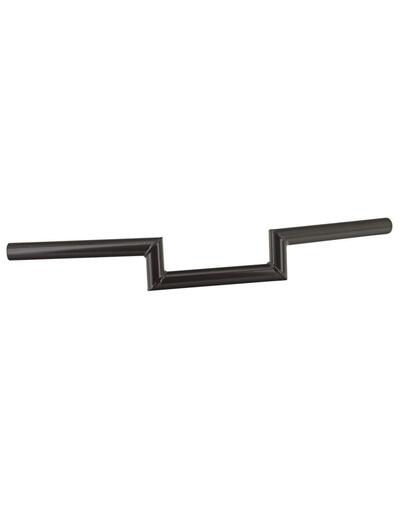 Manubrio Z Bar 1", alto 3", Largo 56 cm, nero, con Zodiac