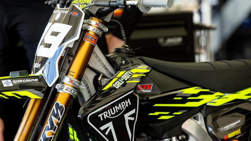 AMA SuperMotocross 2025: GET supporta Triumph al debutto della TF 250-X negli USA