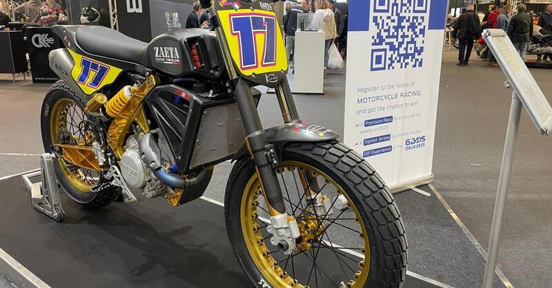 Zaeta DT450 RS, il prototipo made in Italy per il Mondiale Flat Track [GALLERY]