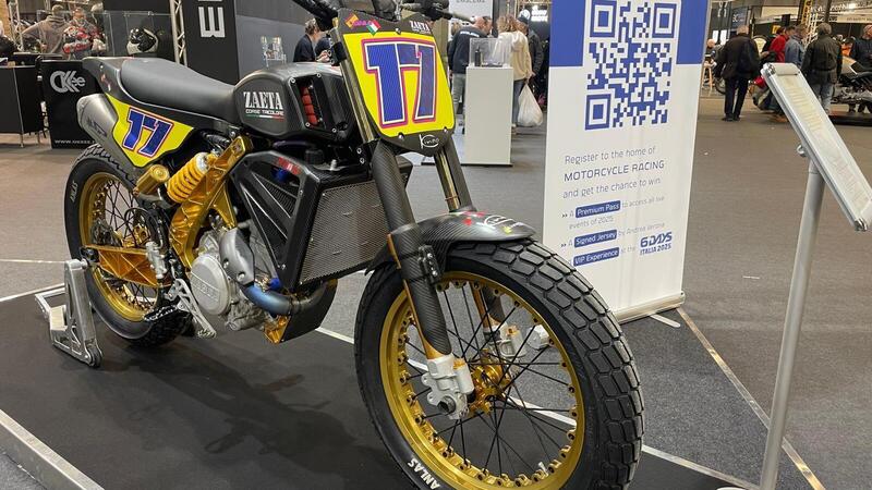 Zaeta DT450 RS, il prototipo made in Italy per il Mondiale Flat Track [GALLERY]