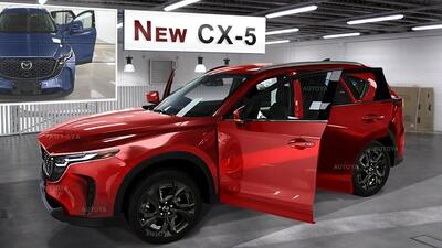 Mazda CX-5, il render video della versione 2026 dentro e fuori