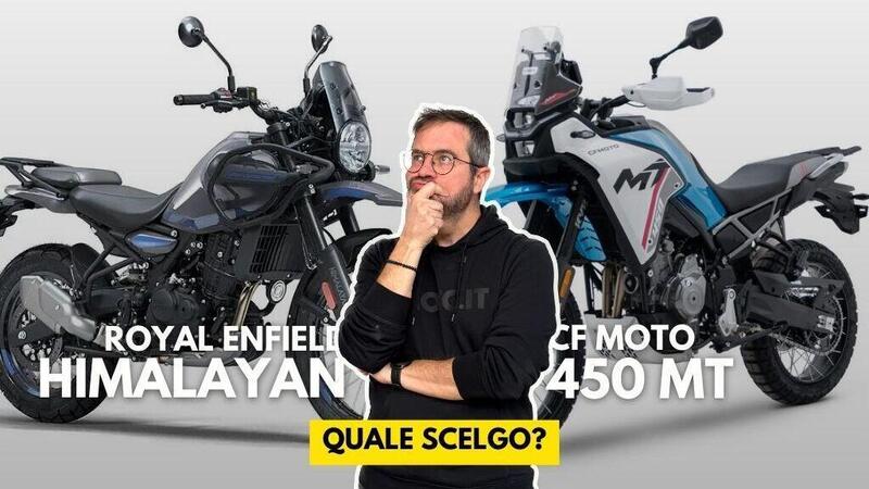 Quale Scelgo? Confrontiamo Royal Enfield Himalayan e CF Moto 450 MT [VIDEO]