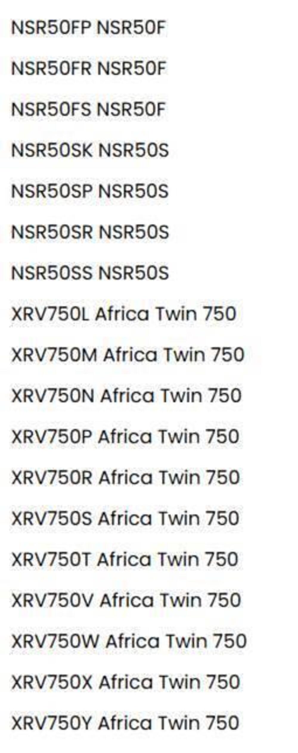 GOMMA PEDANA POGGIAPIEDI HONDA CODICE 50661KE7000 (2)