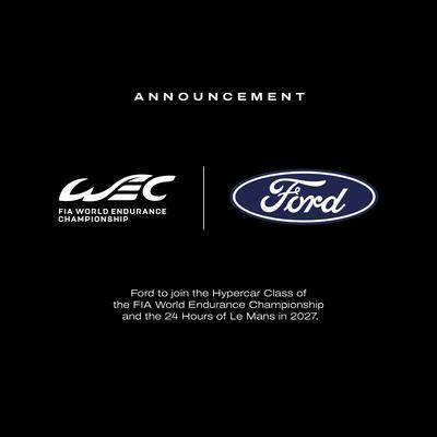 Ford torner&agrave; alla 24 Ore di Le Mans nel 2027 con una LMDh