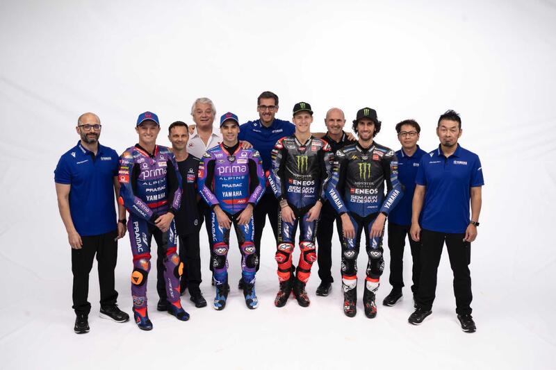 MotoGP 2025. Presentazione dei team Yamaha e Prima Pramac: &quot;Il V4? Forse come wild card con Augusto Fernandez&quot; - LIVE [VIDEO E GALLERY]