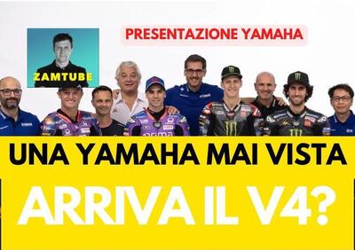 MotoGP 2025 - Yamaha: arriva il V4? [VIDEO]