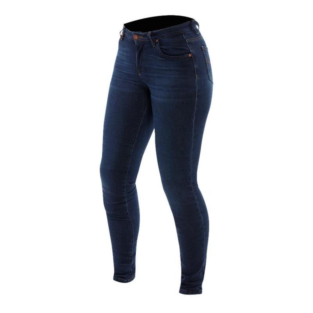 Jeans Moto Donna Dainese Denim Skinny Blu