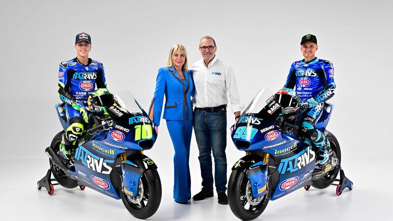 MotoGP 2025. Italtrans all&#039;assalto della Moto2 con i giovani Diogo Moreira e Adrian Huertas 