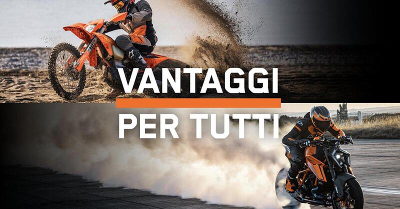 Vantaggi per chi compra KTM 