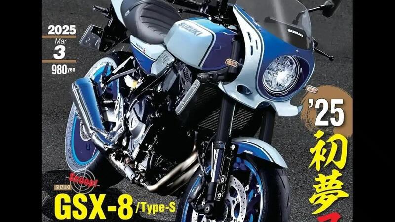 Suzuki GSX-8S &ldquo;Type S&rdquo;: operazione nostalgia made in Hamamatsu?