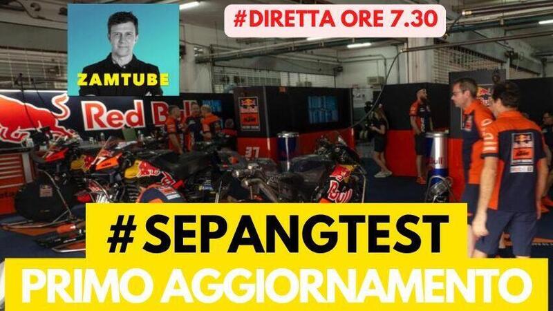 MotoGP 2025: SepangTest: il primo aggiornamento [VIDEO]