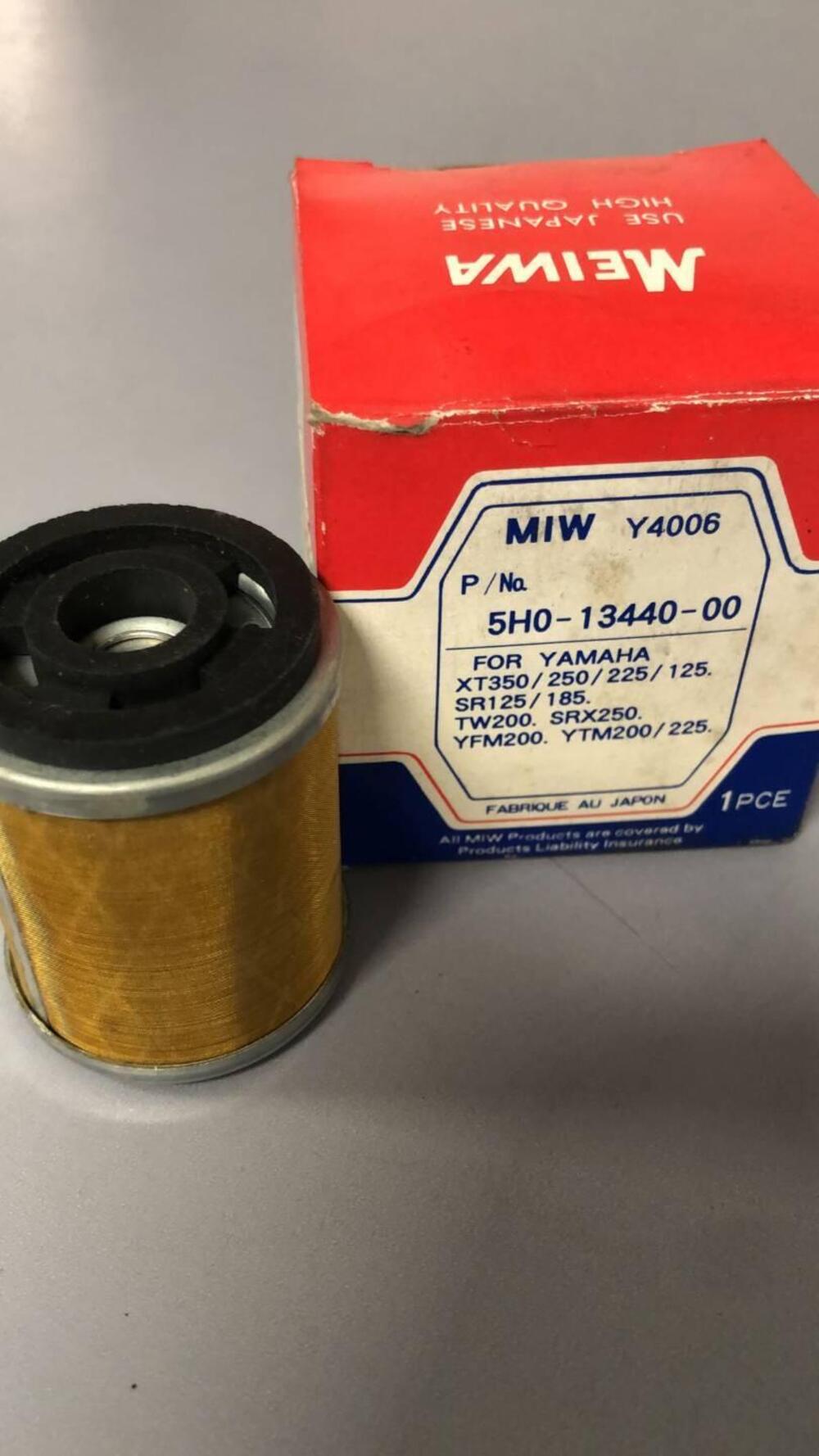 FILTRO OLIO MEIWA PER VARI MODELLI YAMAHA Y4006 5H Mivv
