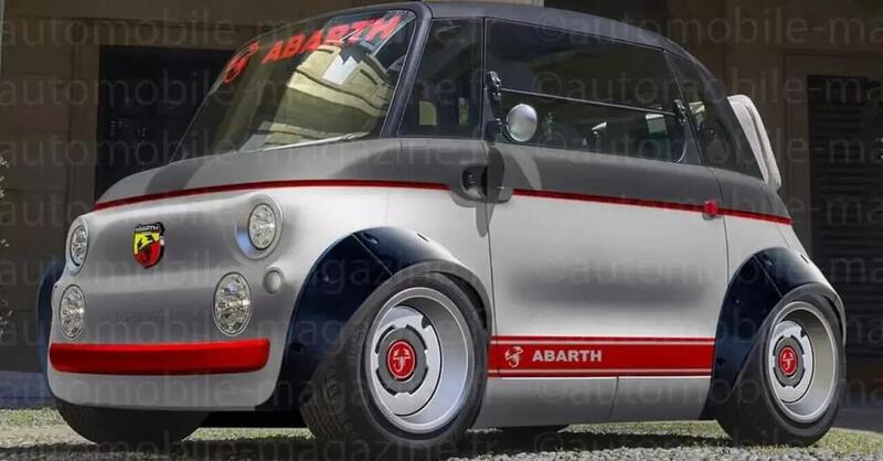 Fiat Topolino Abarth, il kit estetico che punge...  la fantasia