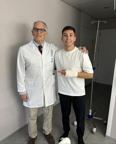 MotoGP 2025: Raul Fernandez fresco d'operazione prover&agrave; a guidare durante i test di Buriram