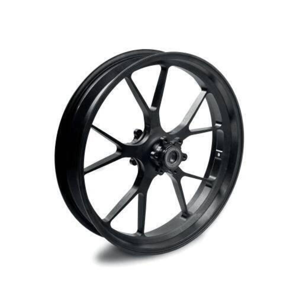 CERCHIO ANTERIORE FORGIATO NERO Aprilia
