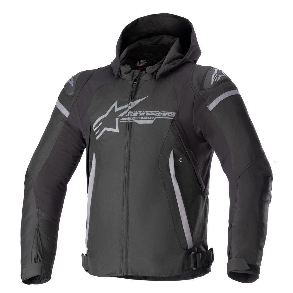 Giacca moto Alpinestars ZACA WATERPROOF Nero Grigi