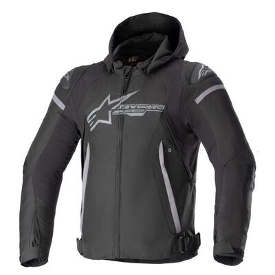 Giacca moto Alpinestars ZACA WATERPROOF Nero Grigi