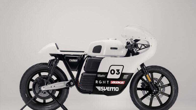 Correresti in pista con questa moto elettrica?