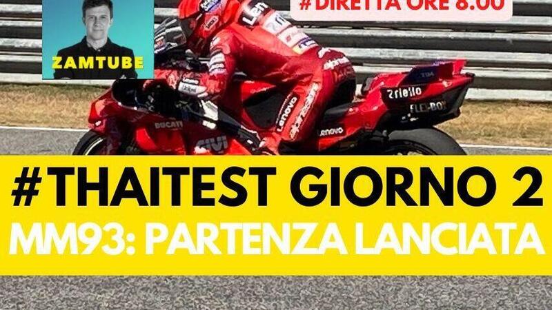 MotoGP 2025 - ThaiTest: giorno2, primo aggiornamento