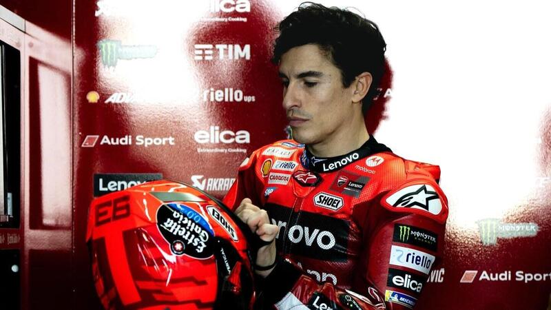 MotoGP 2025. Test di Thailandia. Marc Marquez risponde a Pecco Bagnaia: &quot;Io favorito per la prima gara? No, lui&quot;