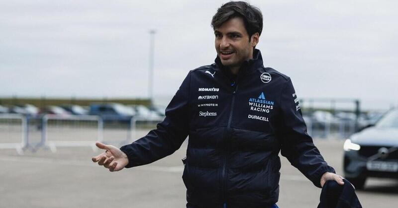 F1 2025. Presentata la Williams FW47, Carlos Sainz: &quot;Il primo giro &egrave; andato bene, c&#039;&egrave; ancora ampio margine di miglioramento&quot;