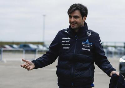 F1 2025. Presentata la Williams FW47, Carlos Sainz: Il primo giro è andato bene, c'è ancora ampio margine di miglioramento