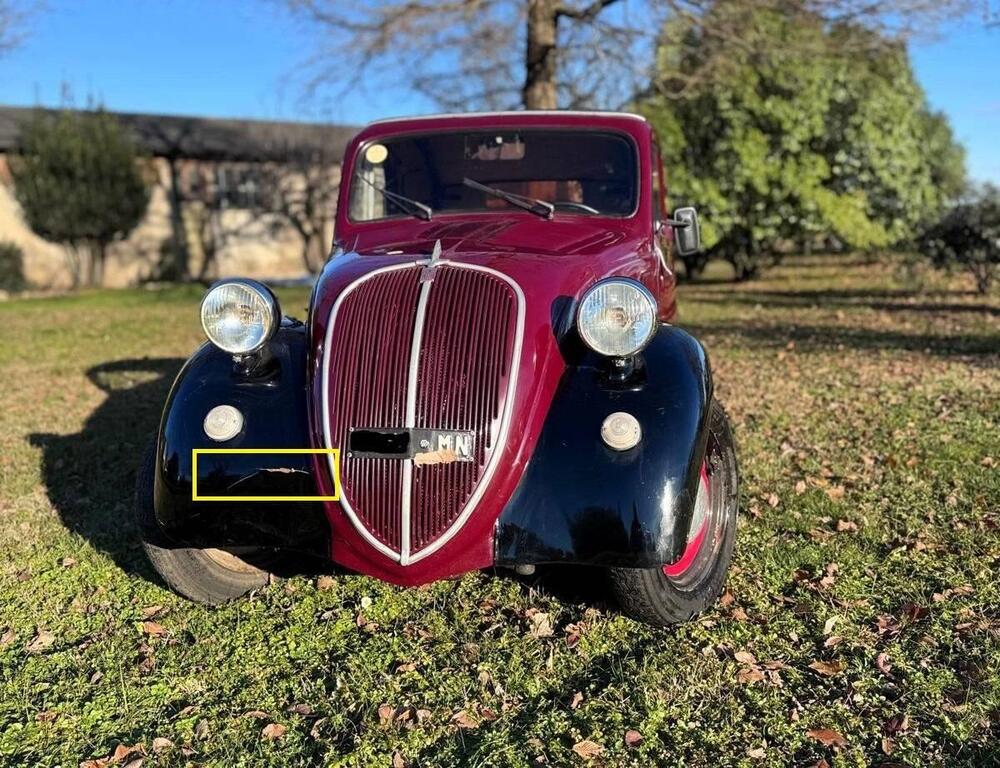 Fiat 500 Topolino A d'epoca a Mantova (2)