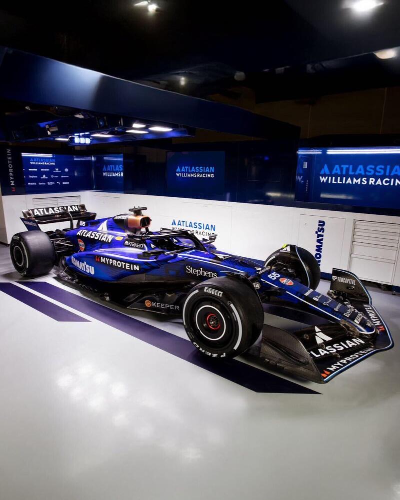 Formula 1 2025: Williams, tolti i veli alla FW47 di Carlos Sainz e Alexander Albon