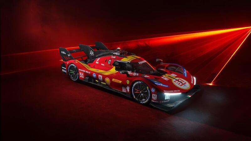 WEC. Presentata la livrea 2025 della Ferrari 499P: omaggio alla 312 PB