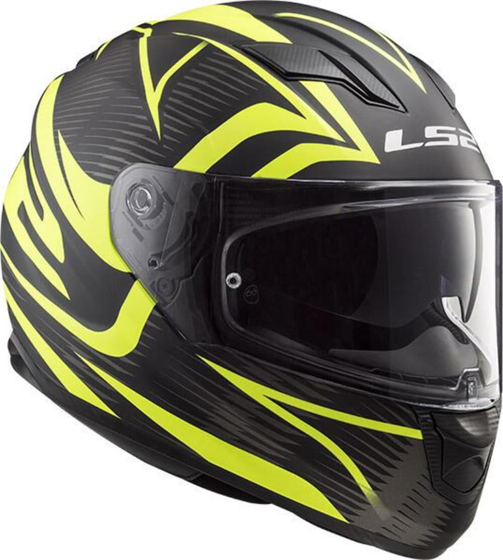 Casco integrale LS2 FF320 STREAM EVO JINK Nero opa