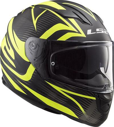 Casco integrale LS2 FF320 STREAM EVO JINK Nero opa