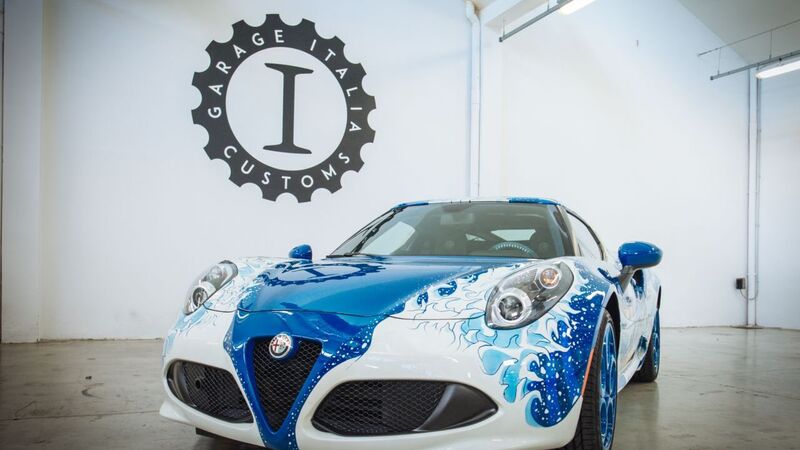 Alfa Romeo 4C Hokusai: arte giapponese, ingegneria italiana