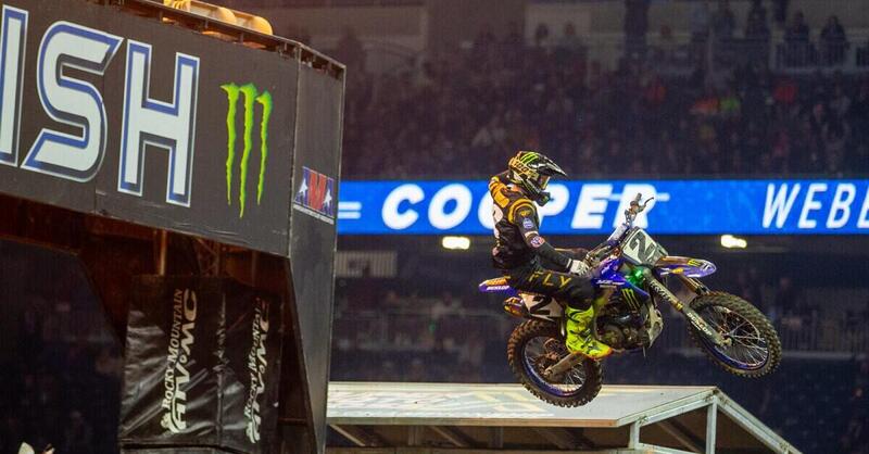 Supercross: a Detroit vincono Cooper Webb e Levi Kitchen