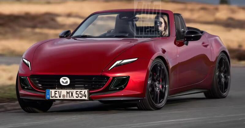 Mazda MX-5: suggestioni di Iconic SP nel render della quinta serie