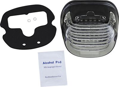 Lente faro posteriore fum&egrave; a led ProBeam targa bas Custom Dynamics