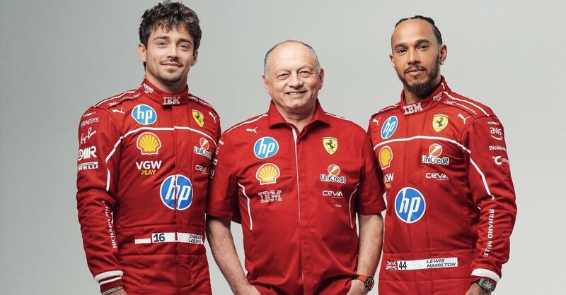 F1. Ferrari. Vasseur, Serra e Gualtieri svelano i segreti della SF-25: &quot;Con Hamilton al fianco di Leclerc ci sentiamo pronti a lottare per il titolo&quot;