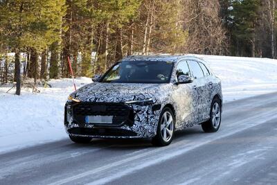 Porsche Macan con motore termico, i test sotto le spoglie di un'Audi Q5 