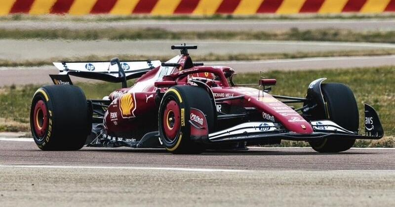 F1. Ferrari, debutto in pista a Fiorano per la SF-25 con Leclerc e Hamilton