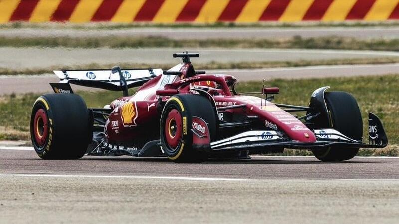 F1. Ferrari, debutto in pista a Fiorano per la SF-25 con Leclerc e Hamilton