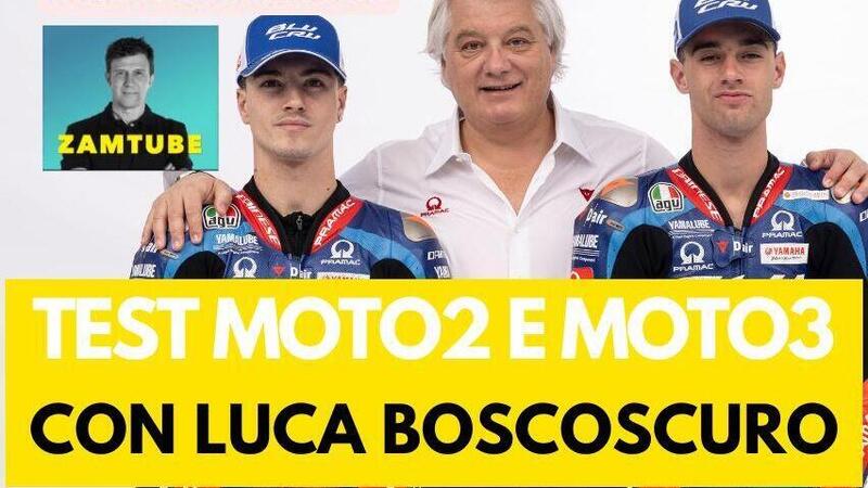 MotoGP 2025 - Tutto sui test Moto3 e Moto2 [VIDEO]