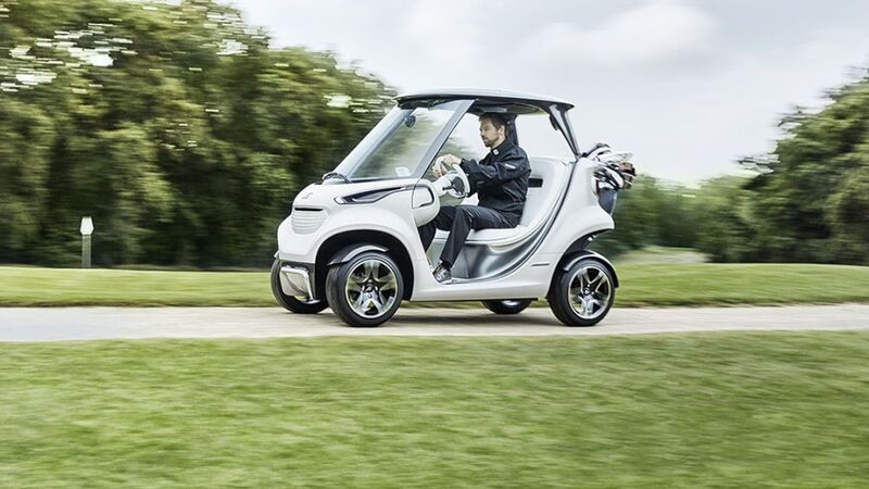 Mercedes-Benz Golf Car, la Stella anche sul green