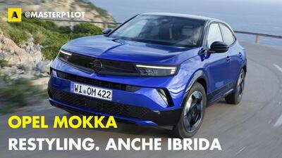 Nuova Opel Mokka: arriva il restyling per l'Ibrido da 136 Cv [VIDEO]