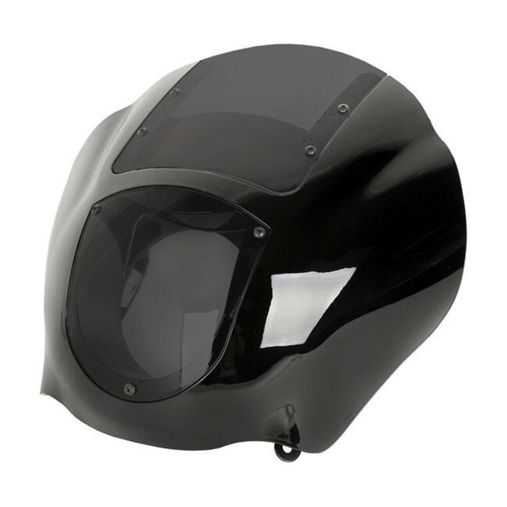 Kit Cupolino Quarter nero lucido con parabrezza fu 